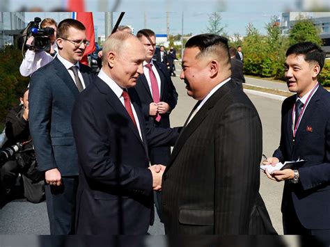 North Korea’s Kim concludes one-on-one talks with Putin at Russian space launch base